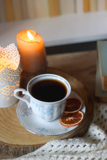 istock Books, Glasses, E-Reader, Cookies, Tea and Candle 1458772851