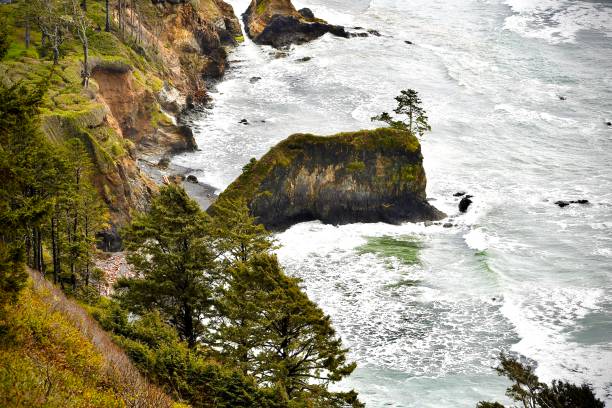 istock The Wind And Ocean Continue to Maul The Oregon Coast 1458774046