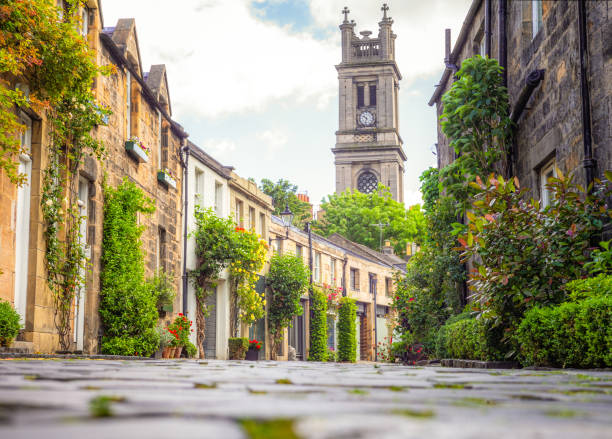 Traditional Edinburgh mews houses