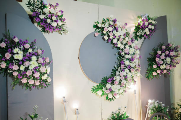 istock Beautiful Decoration for Wedding Ceremony 1458780478