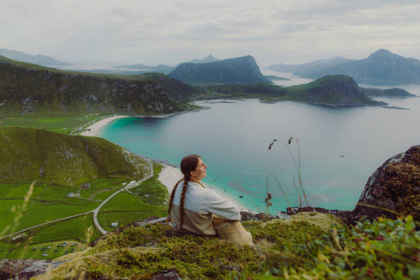 istock Happy time together on Lofoten Islands 1458782365