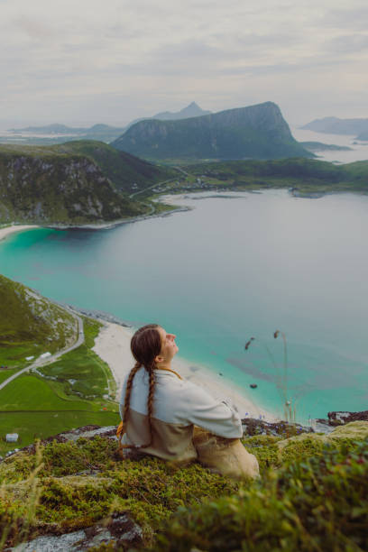istock Happy time together on Lofoten Islands 1458782395