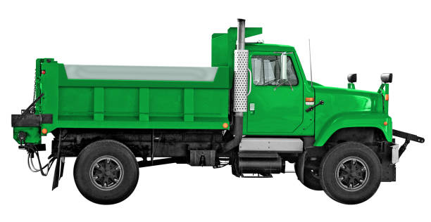 istock Green Dump Truck 1458792787