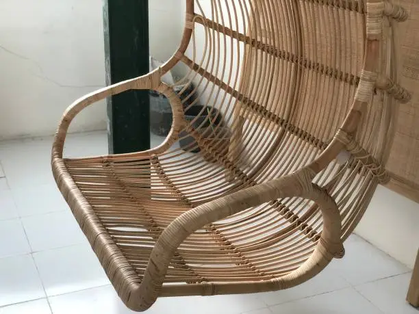 beauty and creative handcraft chair by rattan for furniture and decoration