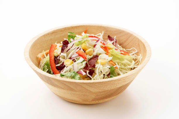 istock Shredded cabbage and colorful vegetable salad 1458797829