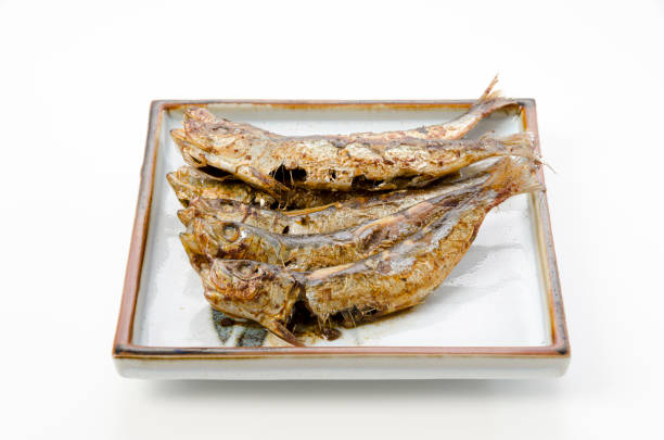 Grilled Salted and dried sardine