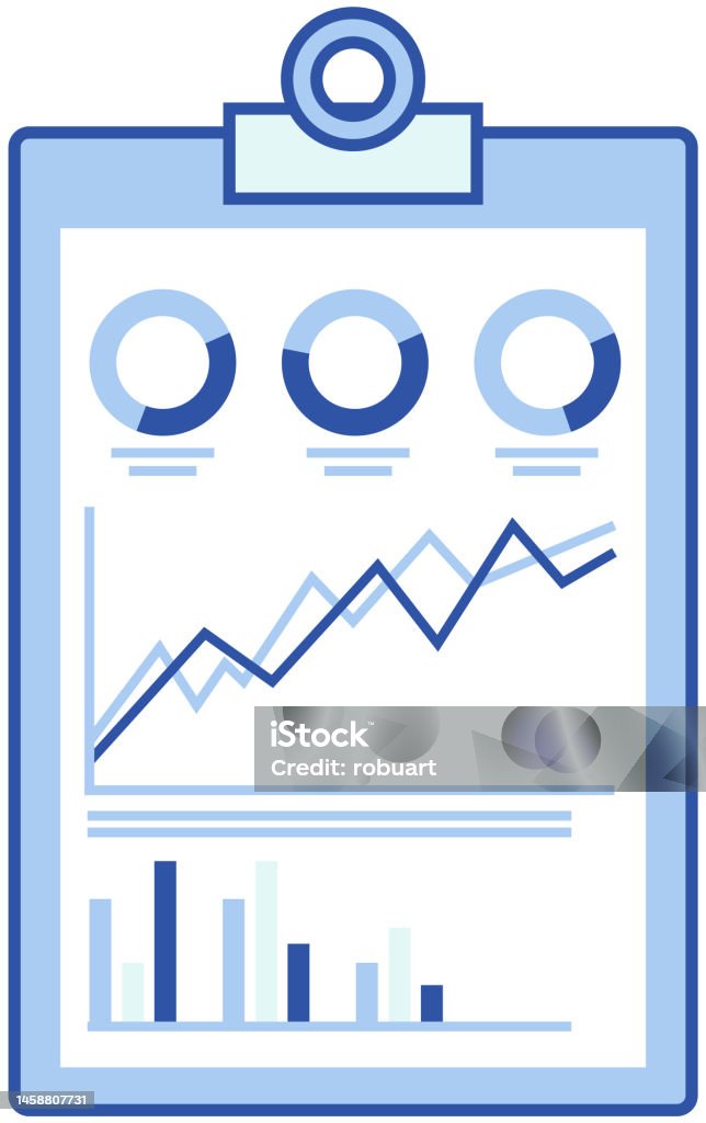Statistical Indicator Graphics Market Diagrams Graphic Information Visualization And Analysis ...