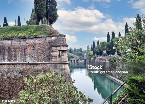 Peschiera Del Garda Stock Photo - Download Image Now - Architecture, Building Exterior, Cloud - Sky