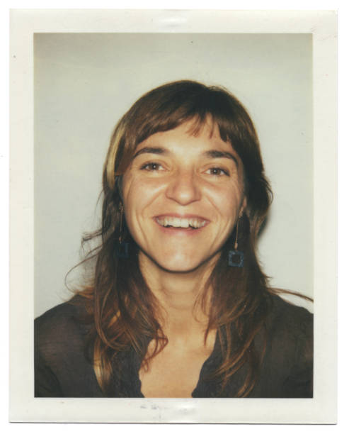 Instant transfer woman portrait in her mid 30s