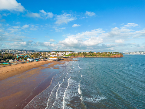 Goodrington Sands Beach in Paignton, Devon