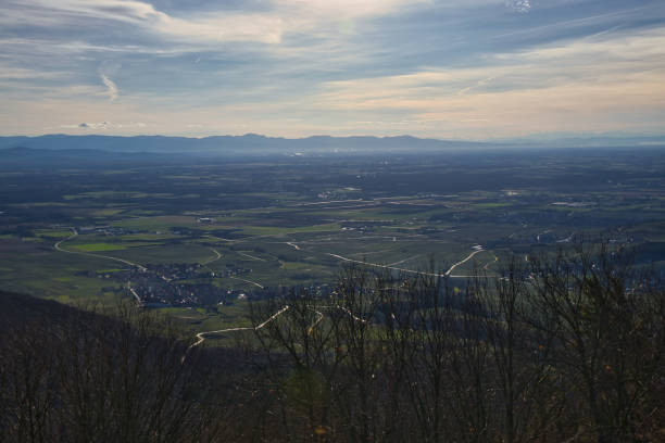 istock Hohkoenigsbourg hill top panoramic view 1458823123