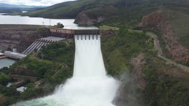 hydroelectric aerial images