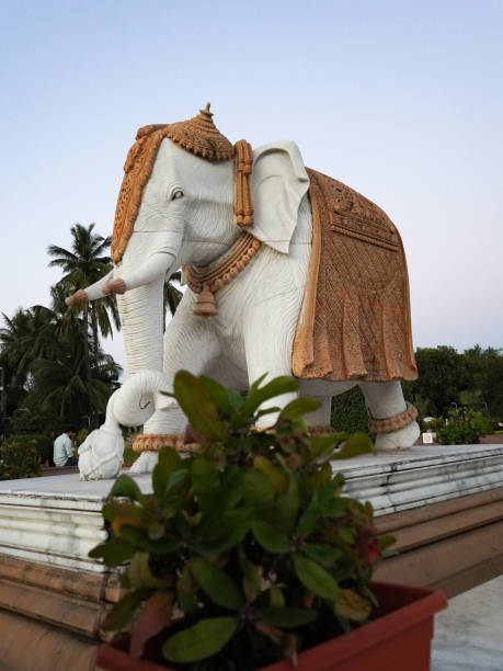 istock a beautiful statue of elephant 1458826225