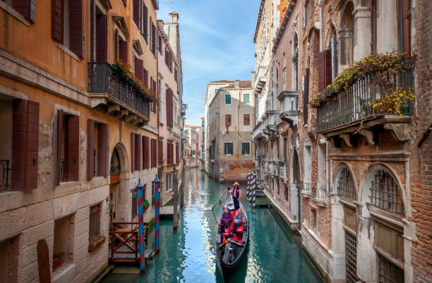 istock Canal in Venice, Italy 1458830603