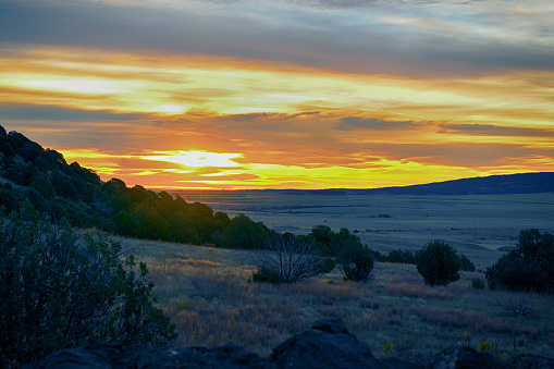 Autumn view of Capulin