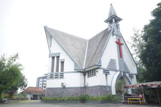 istock Church Preparing for Wedding Ceremony 1458834326