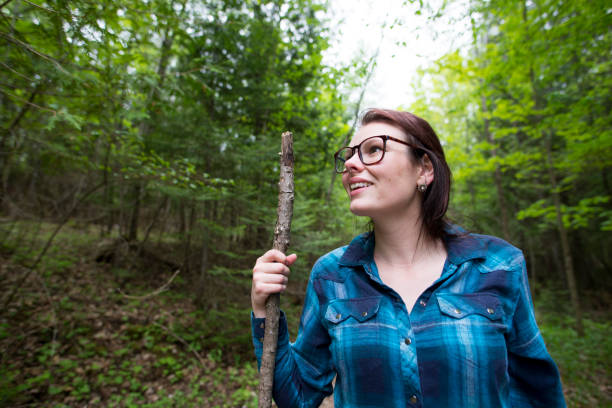 istock Woman Enjoying a Beautiful Nature Walk 1458835021