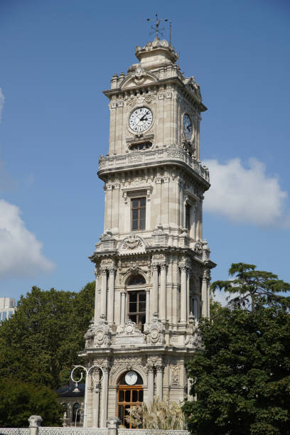 istock Dolmabahce Clock Tower in Istanbul, Turkiye 1458837954