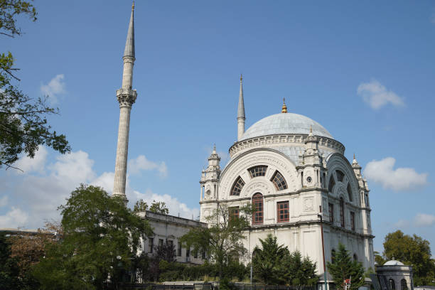 istock Dolmabahce Bezmi Alem Valide Sultan Mosque in Istanbul, Turkiye 1458840355