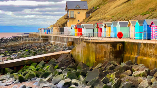 istock Beach hut's Cromer North Norfolk, UK 1458846915