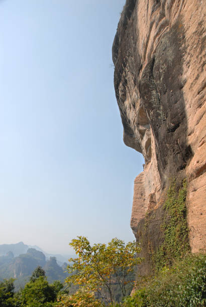 istock View on the path to DaWang Peak, Wuyishan mountains, China 1458852494