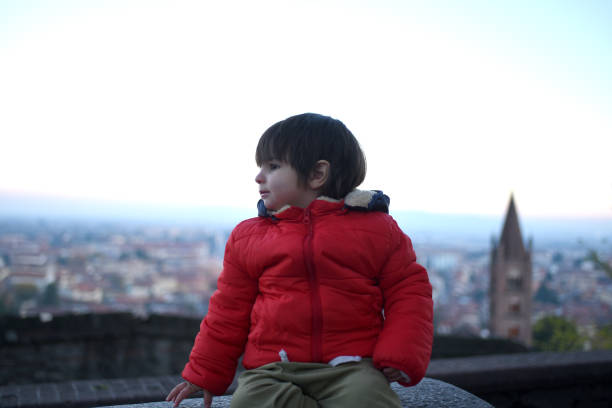 child outdoors