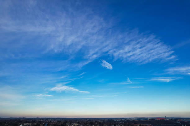 istock Beautiful Sky with Clouds During Sunset Time 1458879022