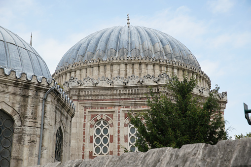 Tomb in Sehzade Mosque, Fatih, Istanbul City, Turkiye