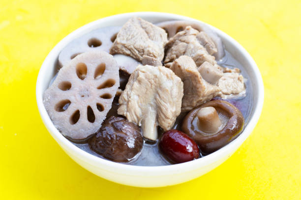 istock Pork Ribs and Lotus Root Soup 1458896017