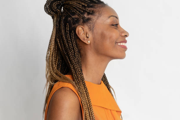 istock Black woman smiling 1458898067