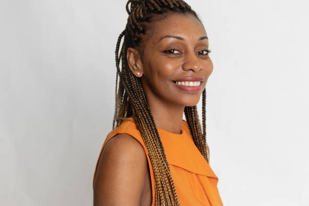 istock Black woman smiling 1458898112