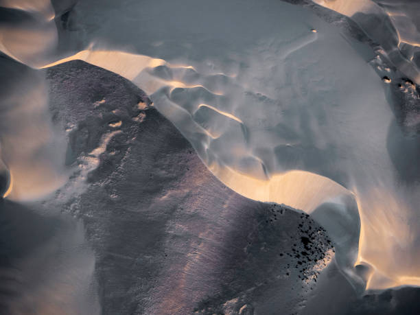 istock Aerial abstract of sand dunes 1458903522