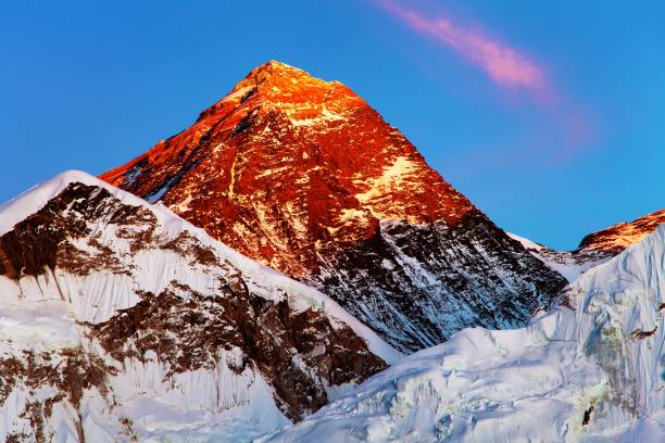 istock Mount Everest from Kala Patthar, evening colored view 1458908520