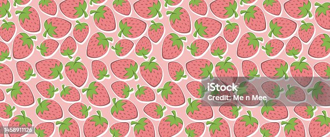 istock Vector Background Fruits 1458911126