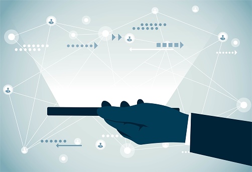Mobile Network Stock Illustration - Download Image Now - Device Screen ...