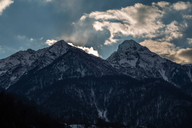 istock Rosa Khutor Ski Resort. Krasnaya Polyana Mountains. Sochi, Russia 1458961609