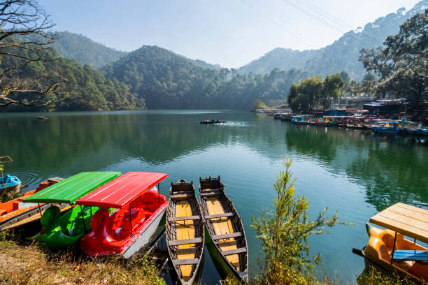 istock Various views of Sattal Lake, Uttarakhand 1458963547