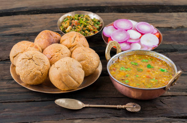 istock Rajasthani Traditional Cuisine Dal Baati 1458974812
