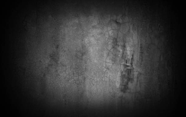 istock Old wall texture cement dark black gray  background abstract grey color design are light with white gradient background. 1458982506