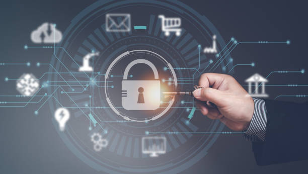 istock The concept of securing online transactions System settings to prevent online identity theft. companies, finance, banking, security technology, cyber security, network system. 1458983177