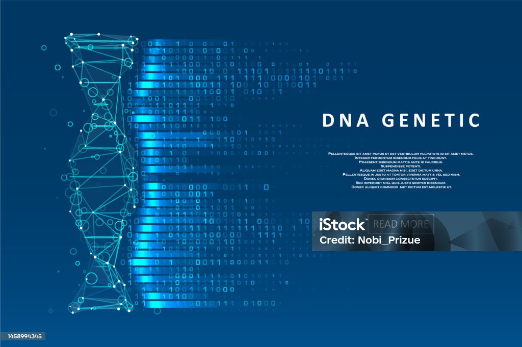 Big Genomic Data Visualization Stock Illustration - Download Image Now ...