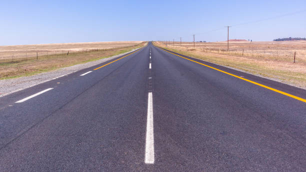 istock Road Highway Middle Straight  Horizon 1458998358