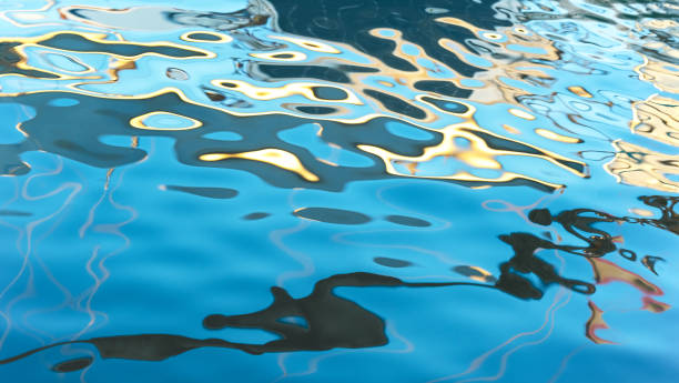 drawings on the sea water