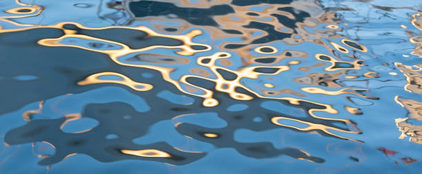 istock Abstract drawings on the sea water 1459000425