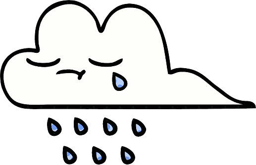 Free download of cloud and rain cartoon vector graphics and illustrations,  page 32