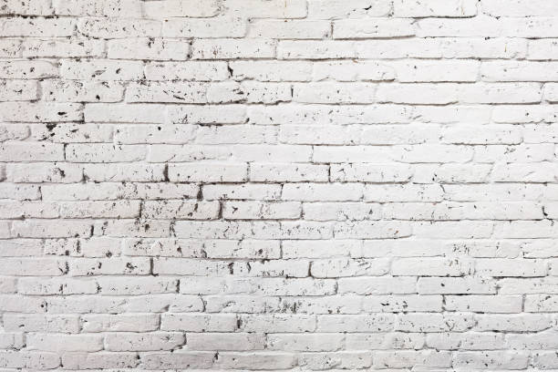 istock Texture of the white brick walls 1459002617