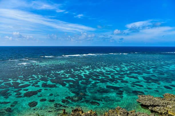 沖縄宮古島の美しい海景