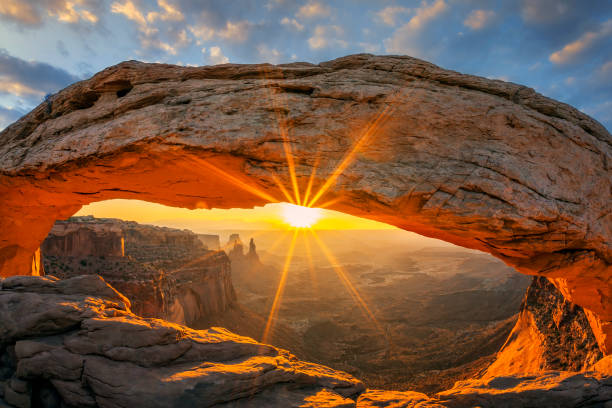istock Sunrise at Mesa Arch, USA 1459005496