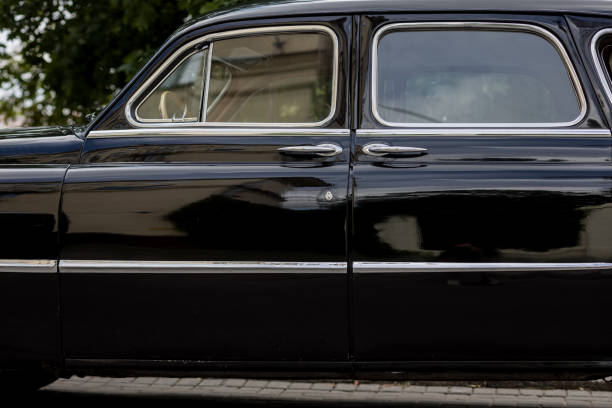 istock side view of a retro car 1459009204