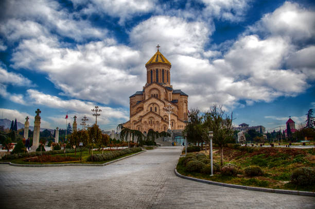 istock Sameba. Holy Trinity Cathedral of Tbilisi 1459012895